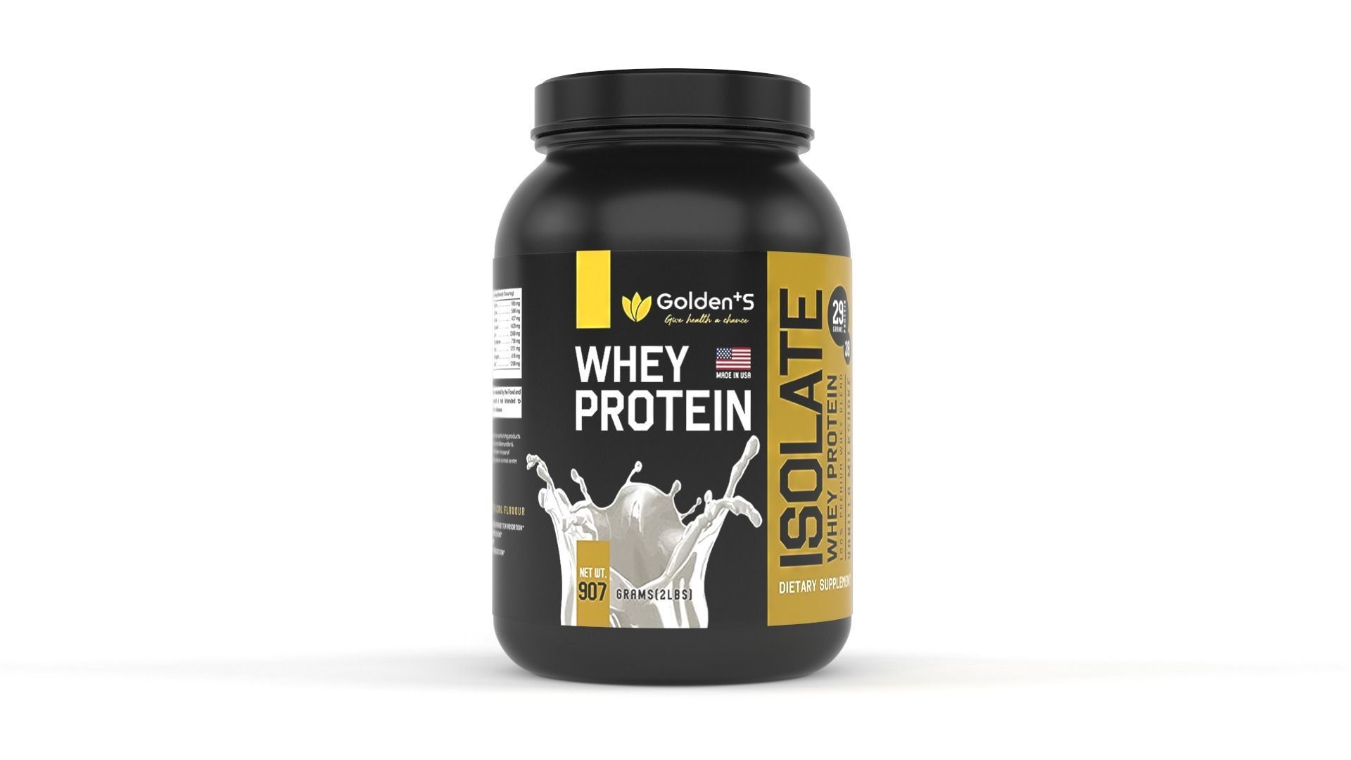 Protein Powders 3D model_1