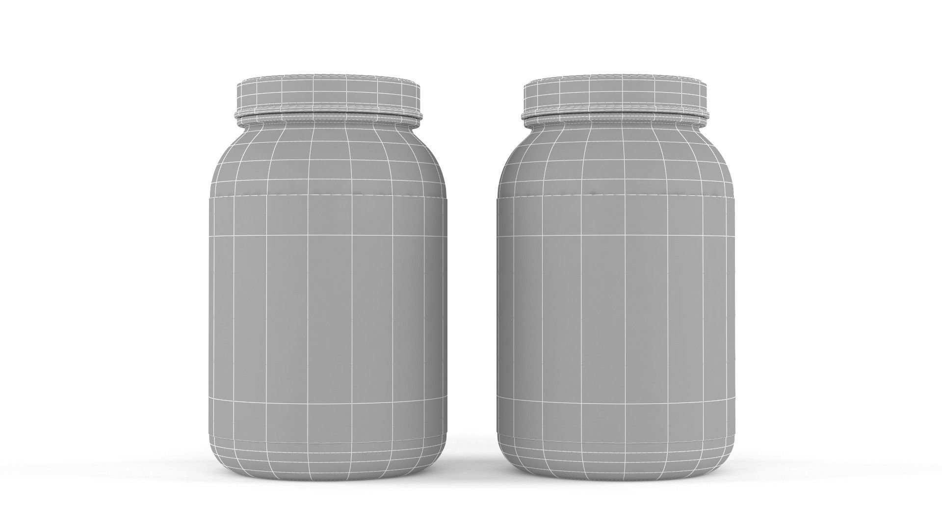 Protein Powders 3D model_7