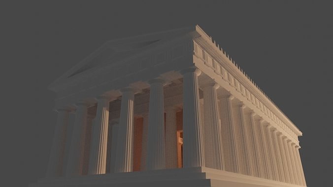  Temple of Hephaestus from Athens 3D model