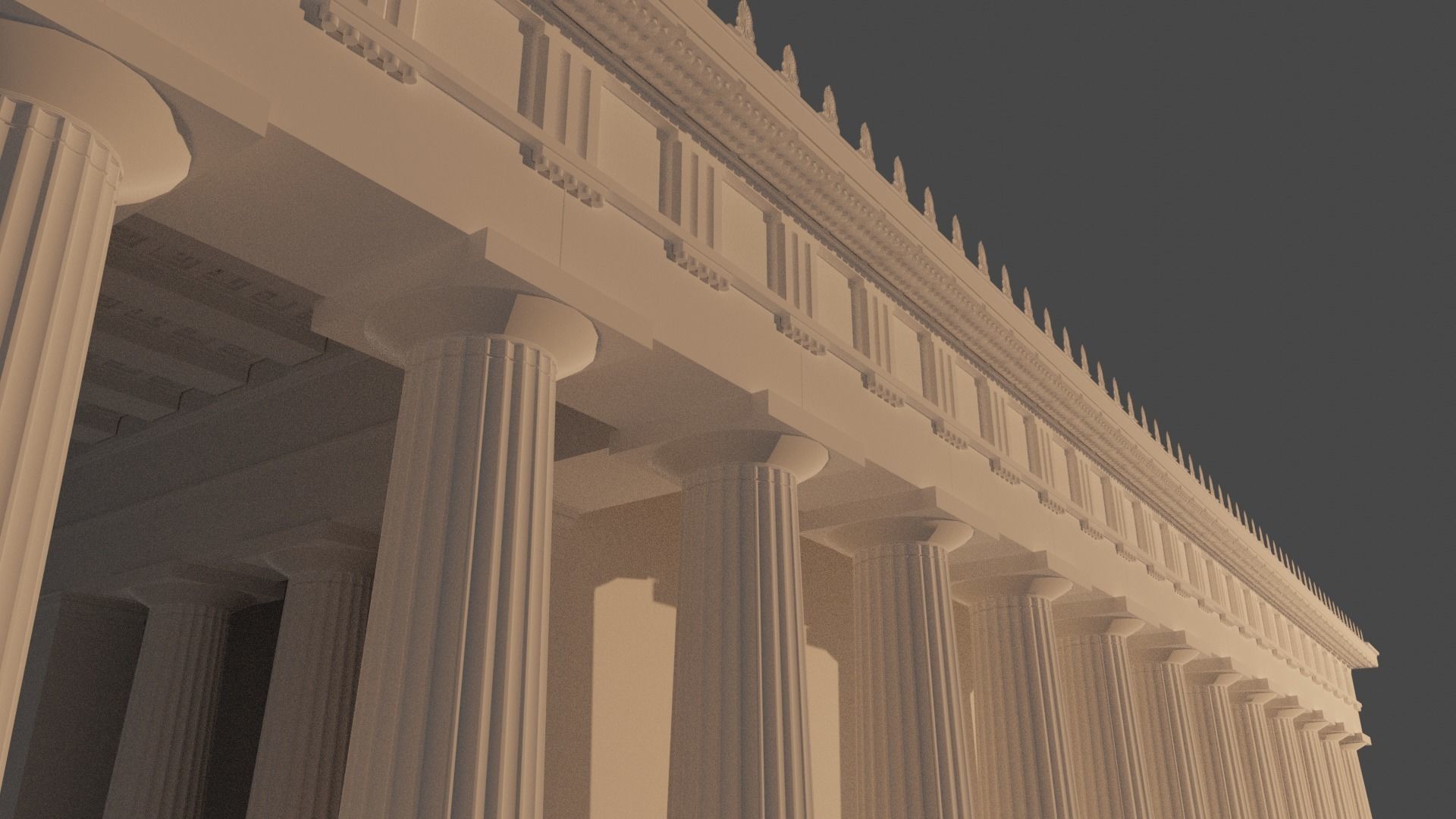  Temple of Hephaestus from Athens 3D model_1