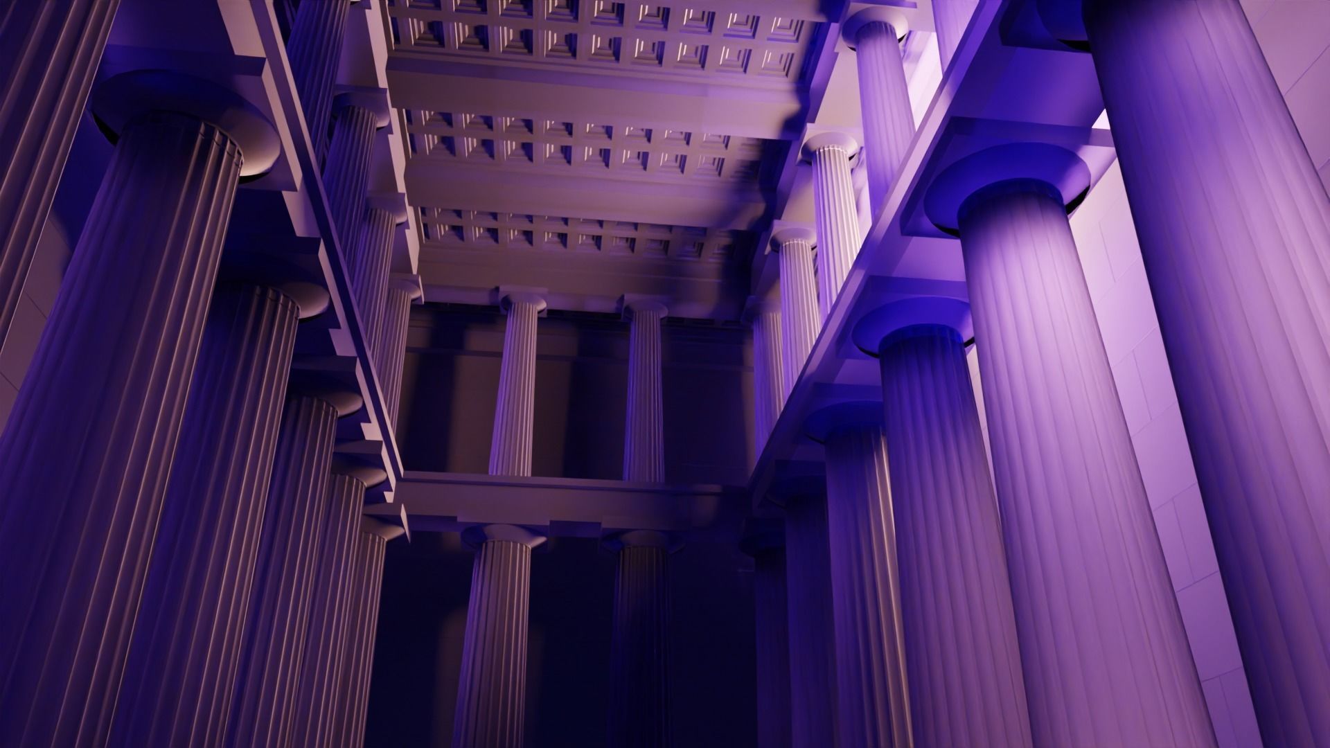  Temple of Hephaestus from Athens 3D model_3