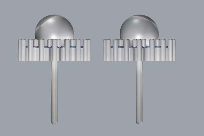 Combo Set Of Two Earrings 3D print model_12