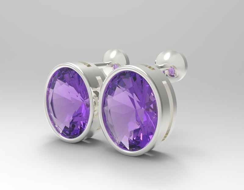 Combo Set Of Two Earrings 3D print model_21