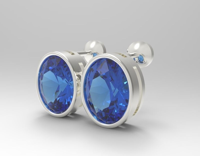 Combo Set Of Two Earrings 3D print model_17