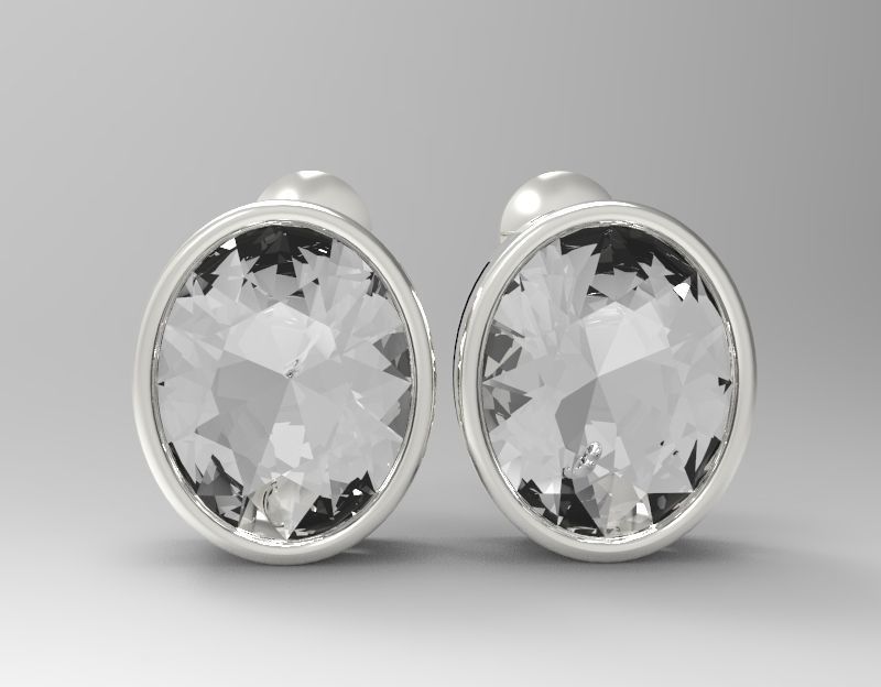 Combo Set Of Two Earrings 3D print model_31