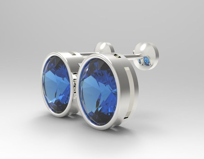 Combo Set Of Two Earrings 3D print model_15