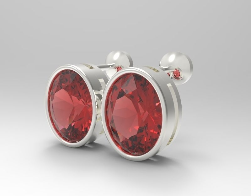 Combo Set Of Two Earrings 3D print model_16