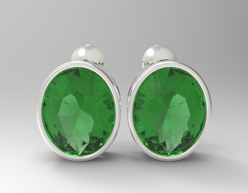 Combo Set Of Two Earrings 3D print model_23