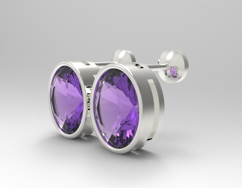 Combo Set Of Two Earrings 3D print model_1