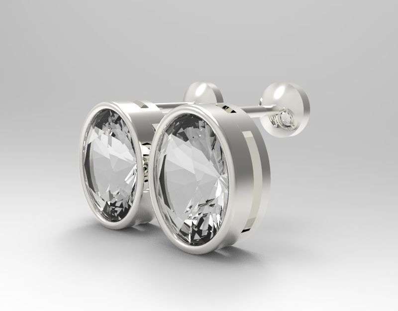 Combo Set Of Two Earrings 3D print model_32