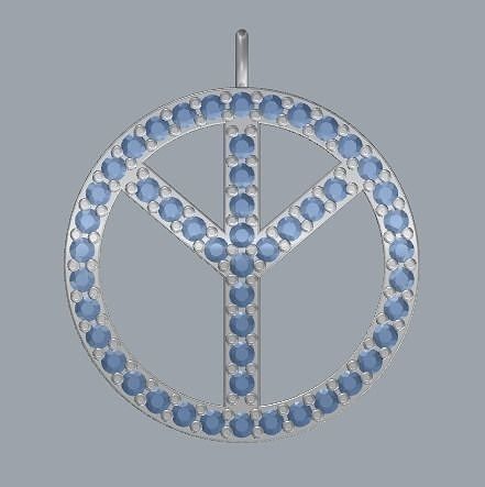 Combo Set Of Five Pendants Digital Cad Files with Stl format 3D print model