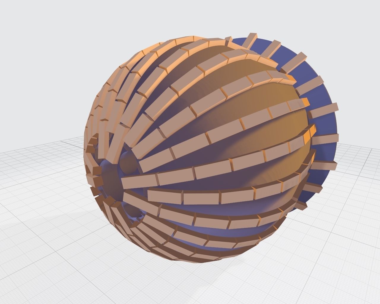 Antenna module housing during the study of Saturn rings Low-poly 3D model_7