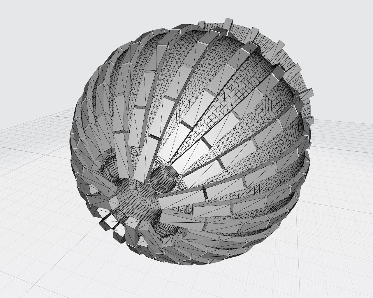 Antenna module housing during the study of Saturn rings Low-poly 3D model_5