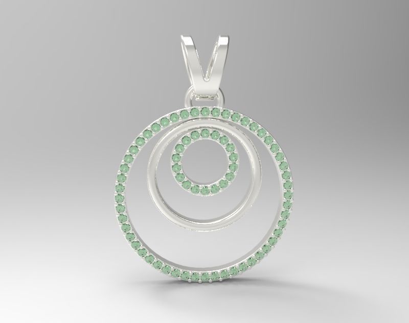 Combo Set Of Three Pendants Digital Cad Files 3D print model 3D print model_19