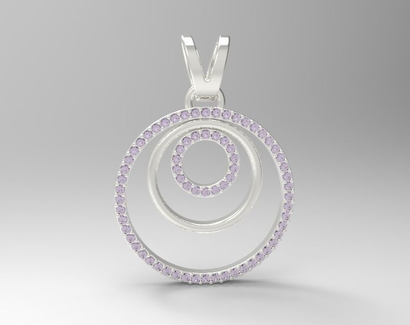 Combo Set Of Three Pendants Digital Cad Files 3D print model 3D print model_28