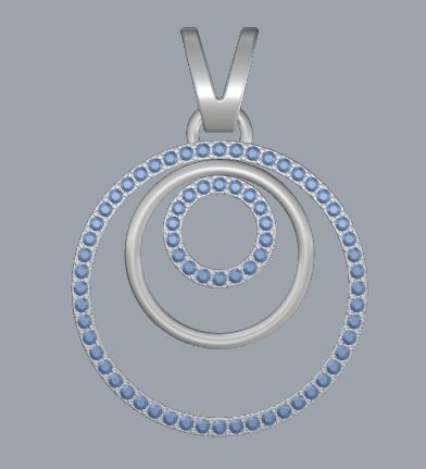 Combo Set Of Three Pendants Digital Cad Files 3D print model 3D print model_16
