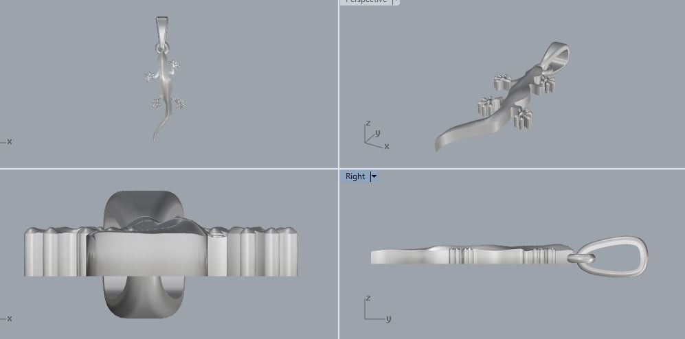 Combo Set Of Three Pendants Digital Cad Files 3D print model 3D print model_1