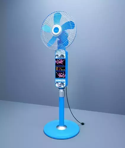fan Floor fan 3D model