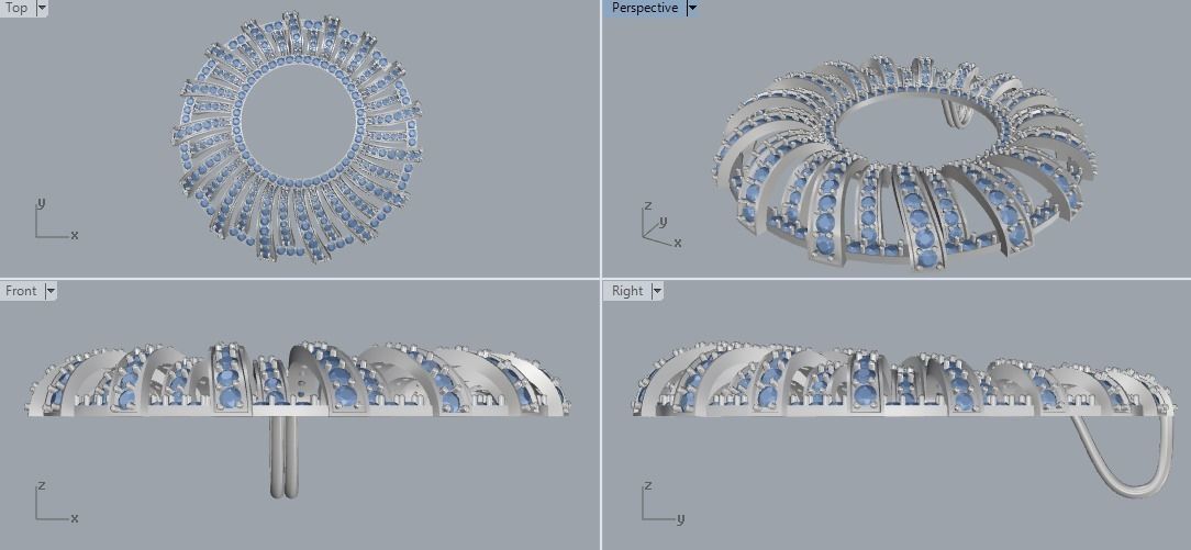 Combo Set Of Two Pendants Digital Cad Files with Stl format 3D print model_29