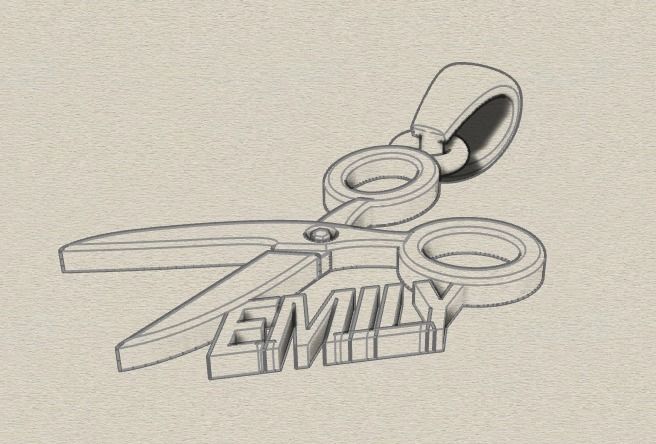 Combo Set Of Two Pendants Digital Cad Files with Stl format 3D print model_9