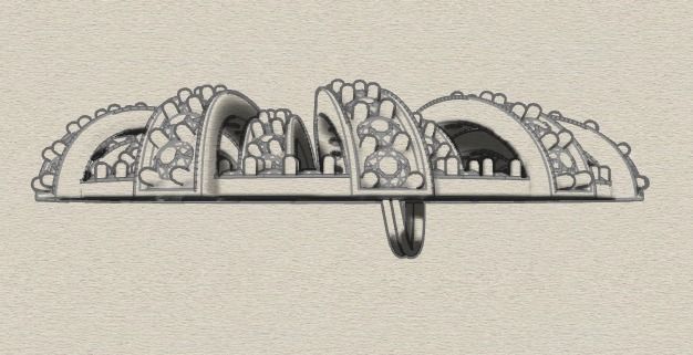 Combo Set Of Two Pendants Digital Cad Files with Stl format 3D print model_34