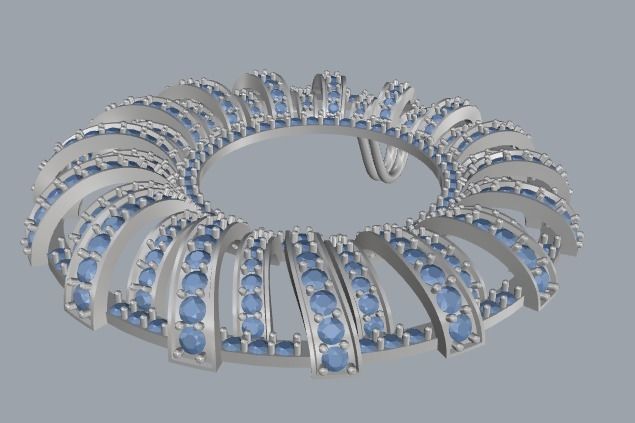 Combo Set Of Two Pendants Digital Cad Files with Stl format 3D print model_42