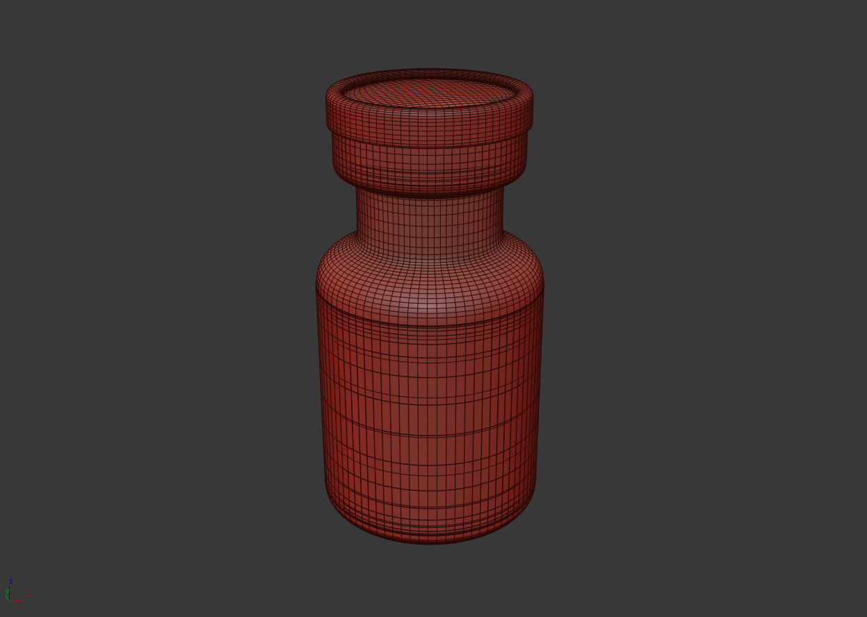 Pfizer Coronavirus Vaccine Vial 3D model_5