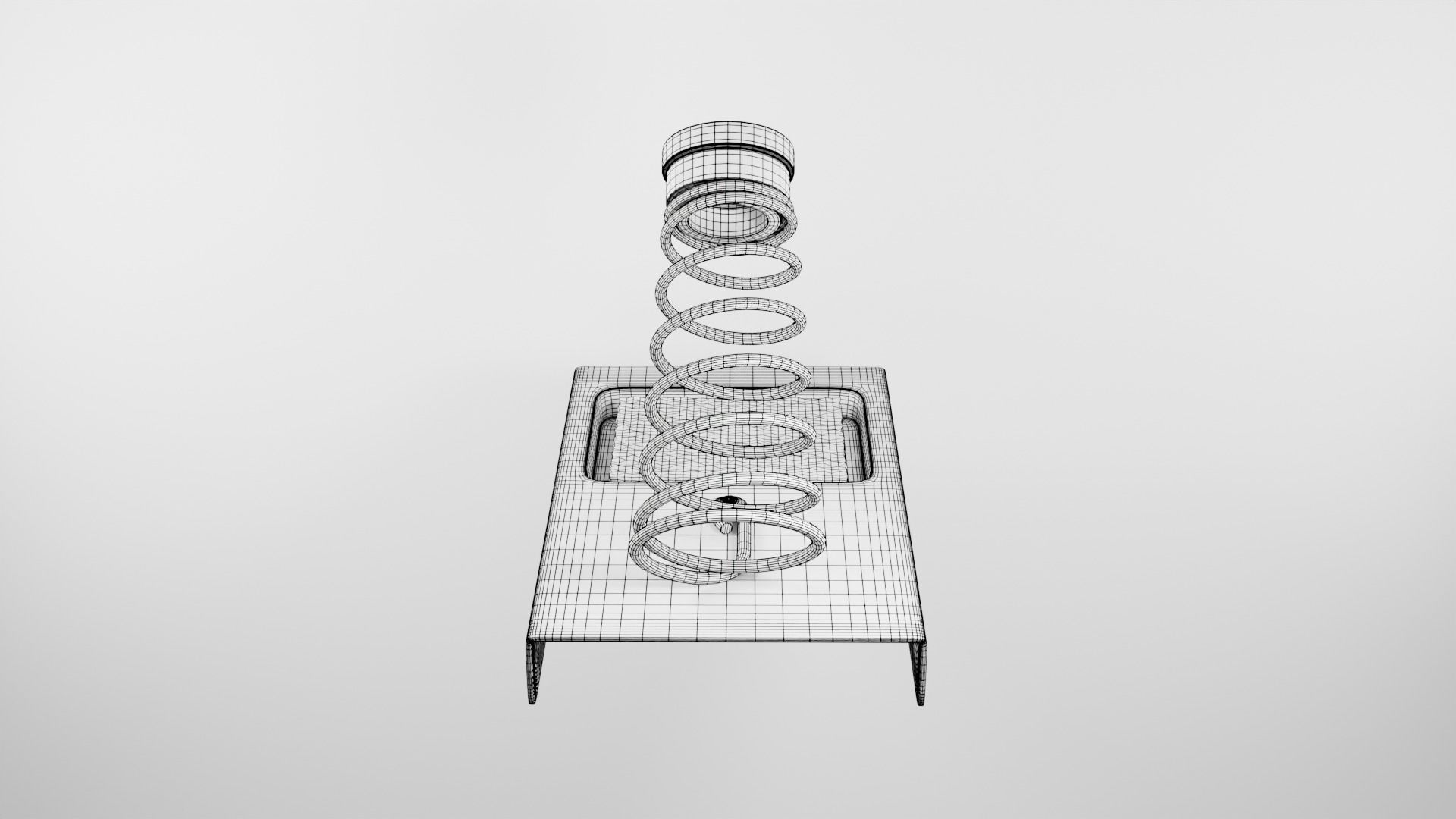 Soldering Iron Stand 3D model_9