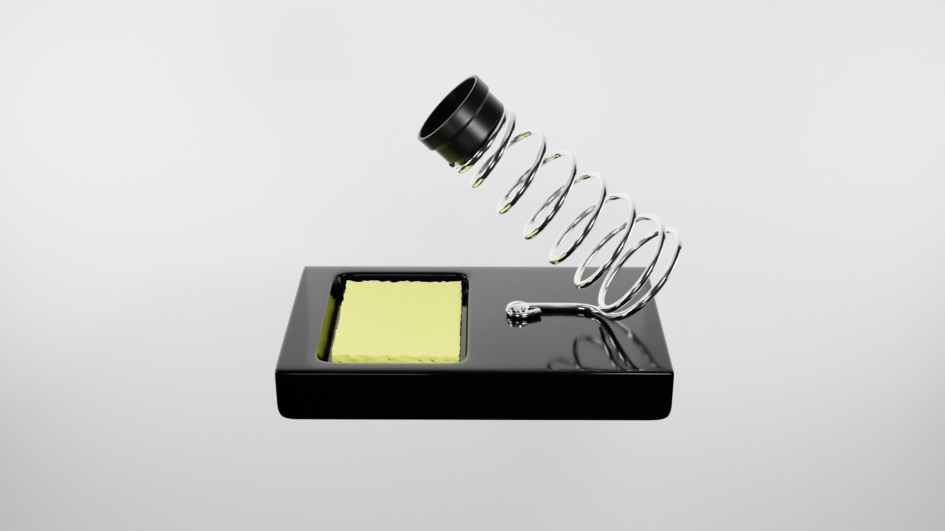 Soldering Iron Stand 3D model_2