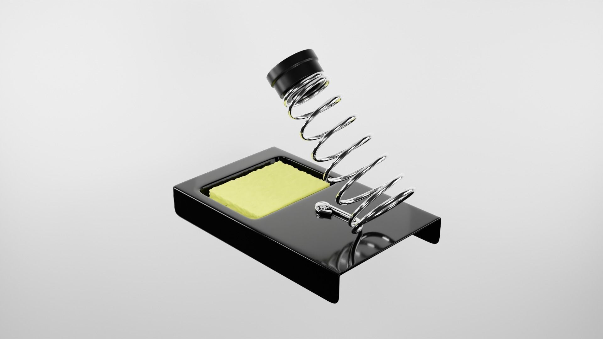 Soldering Iron Stand 3D model_1
