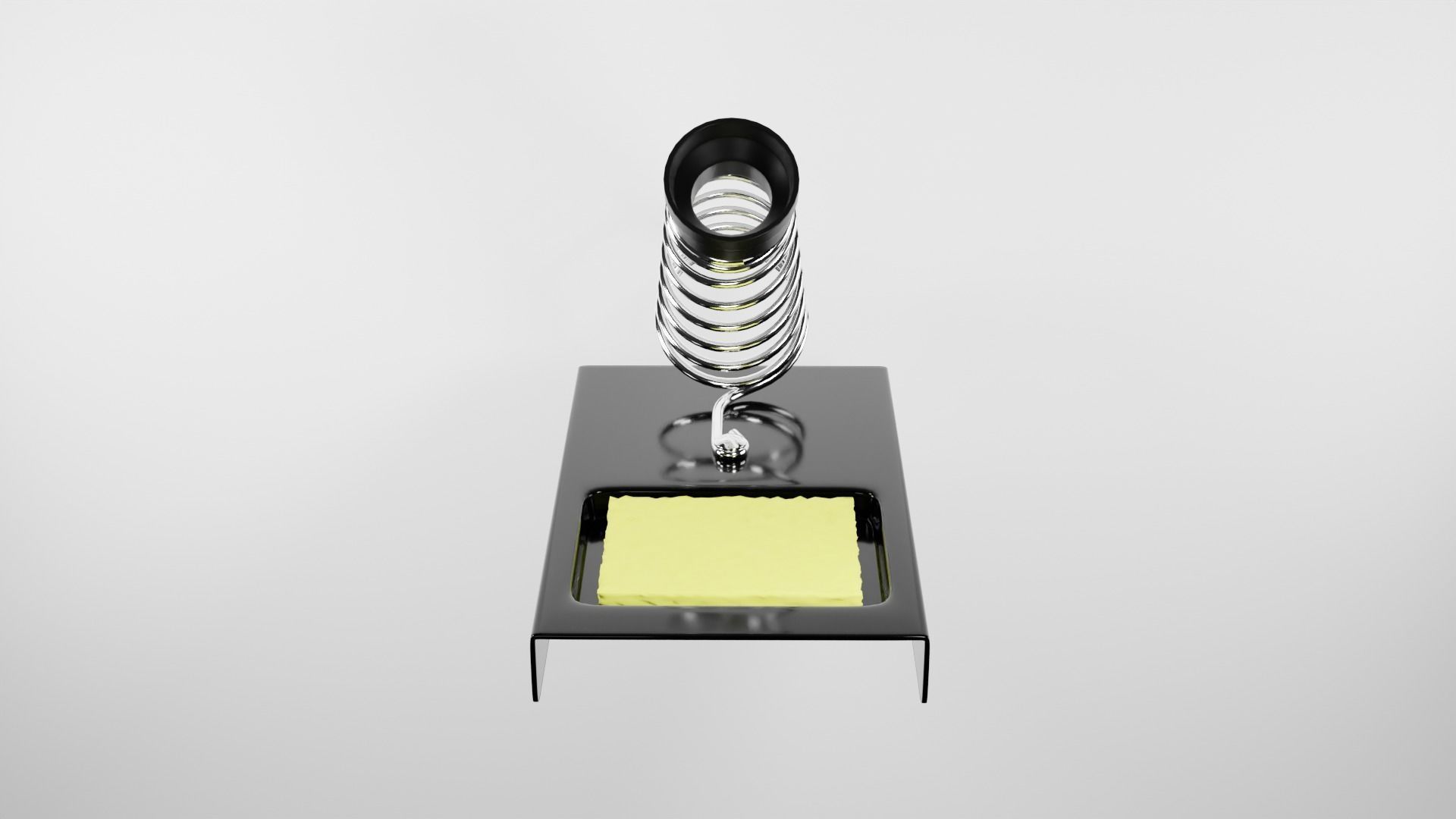 Soldering Iron Stand 3D model_3