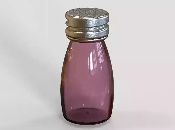 Vitamin Bottle 3D print model