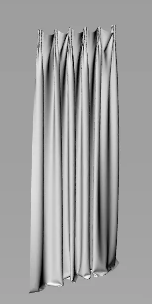 curtain Free 3D model