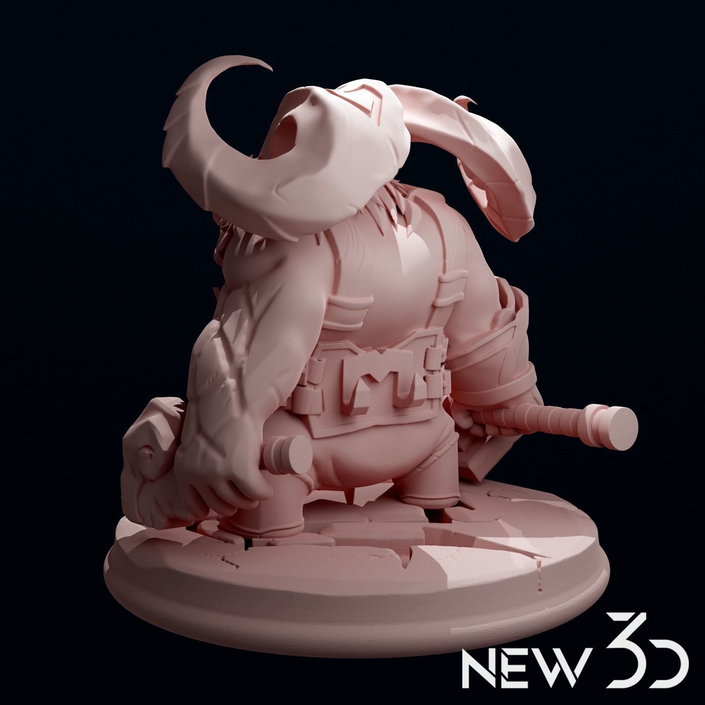Ornn League of Legends 3D print model_3