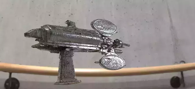 Retro Martian Sci-Fi Pistol 