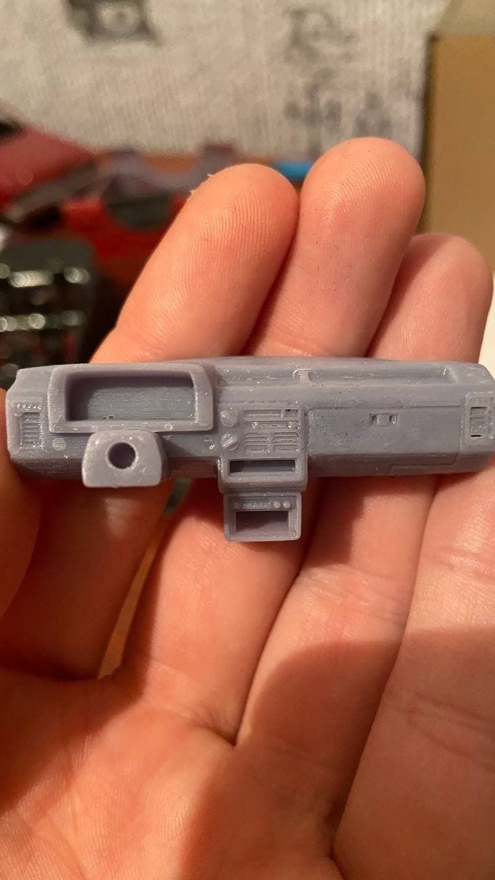 MAZDA B2000 1986 3D print model_6