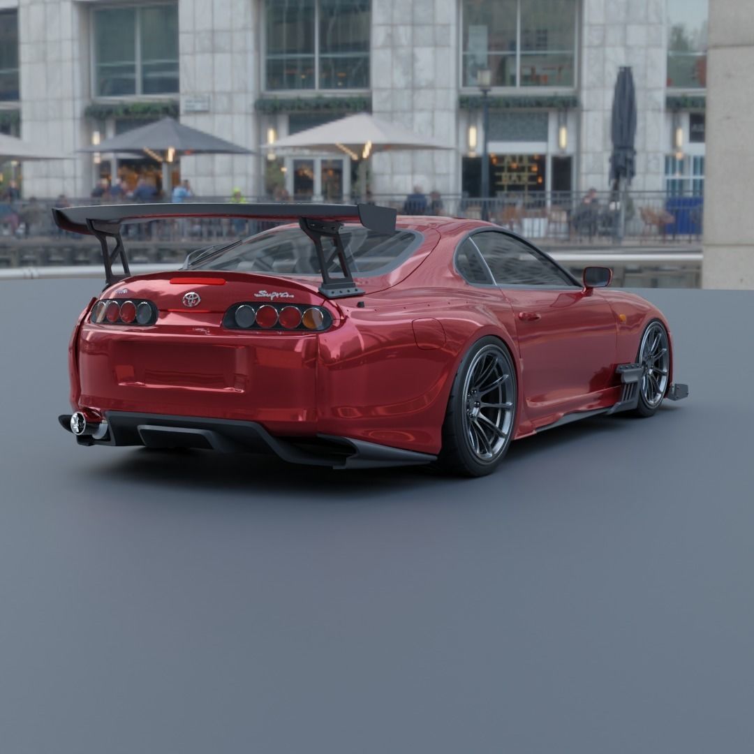 SUPRA MK4 BODYKIT BB01 For TAMIYA 1-24 MODELKIT 3D print model_15