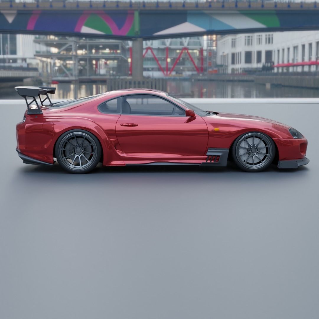 SUPRA MK4 BODYKIT BB01 For TAMIYA 1-24 MODELKIT 3D print model_14