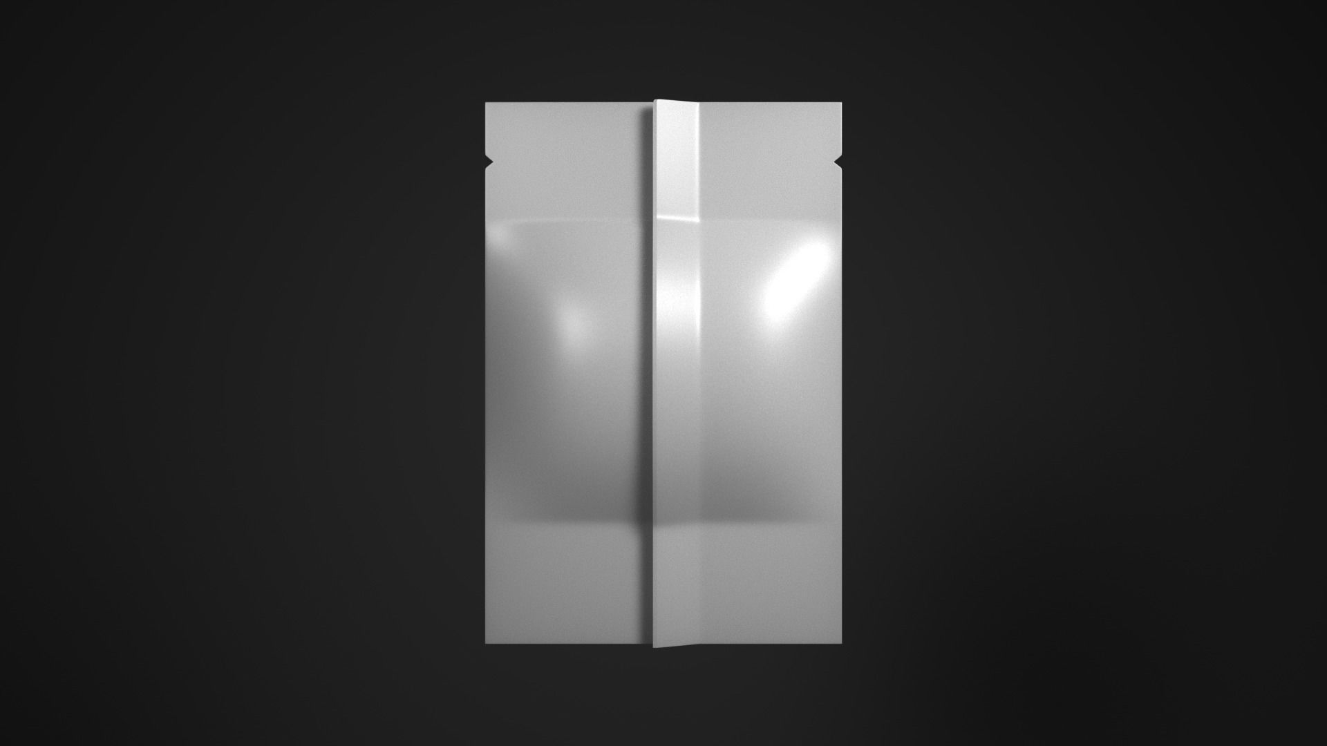 Window Pouch Packaging 3D model_7
