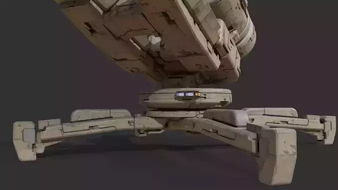 scifi-model549 futuristic weapon