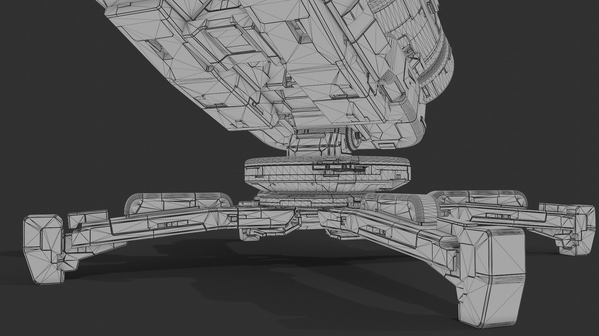 scifi-model549 futuristic weapon 3D model_4