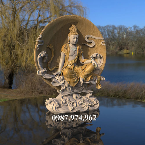 Bodhisattva buddha statue 3D print model