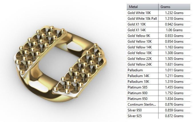 10 MM CUBAN LINK CHAIN 2 ROWS DIAMOND BRACELET OR NECKLACE 3D print model_9