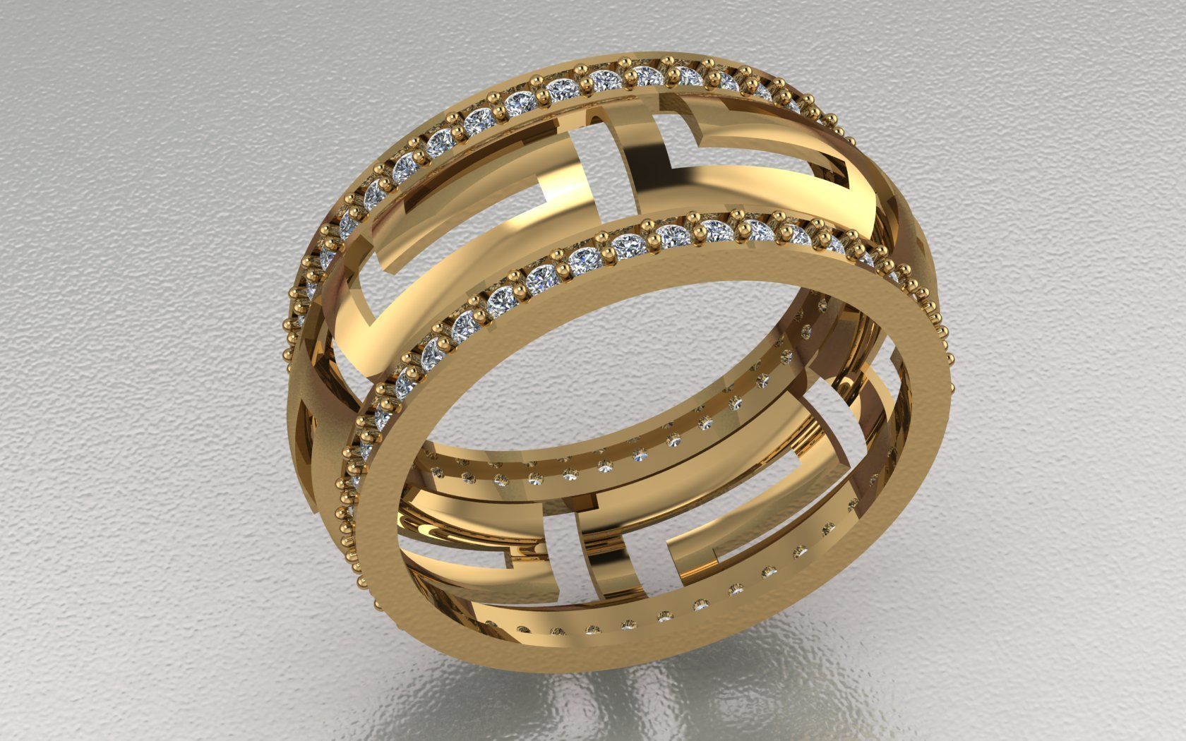 rings 71 3D print model_1