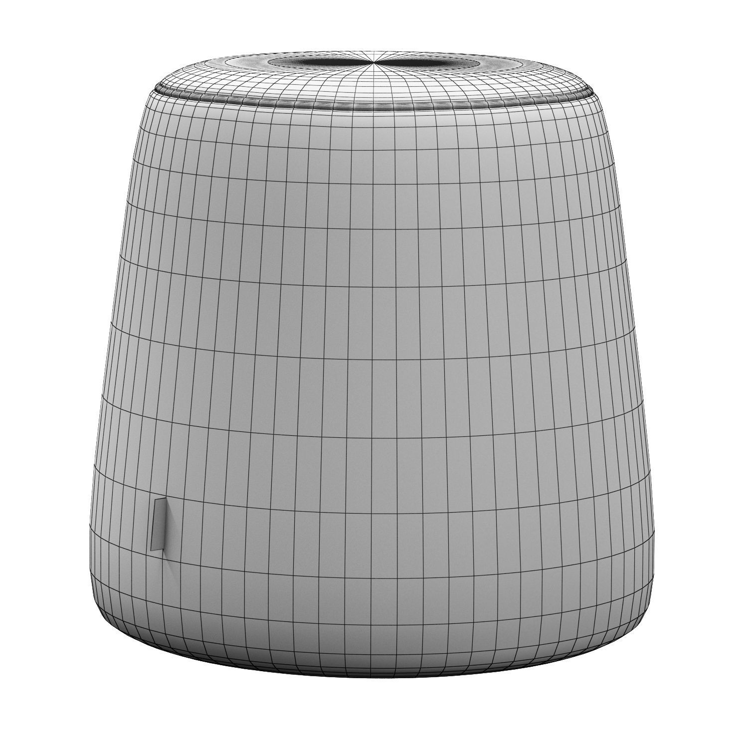 Thimble 500mm boucle Ottoman 3D model_2