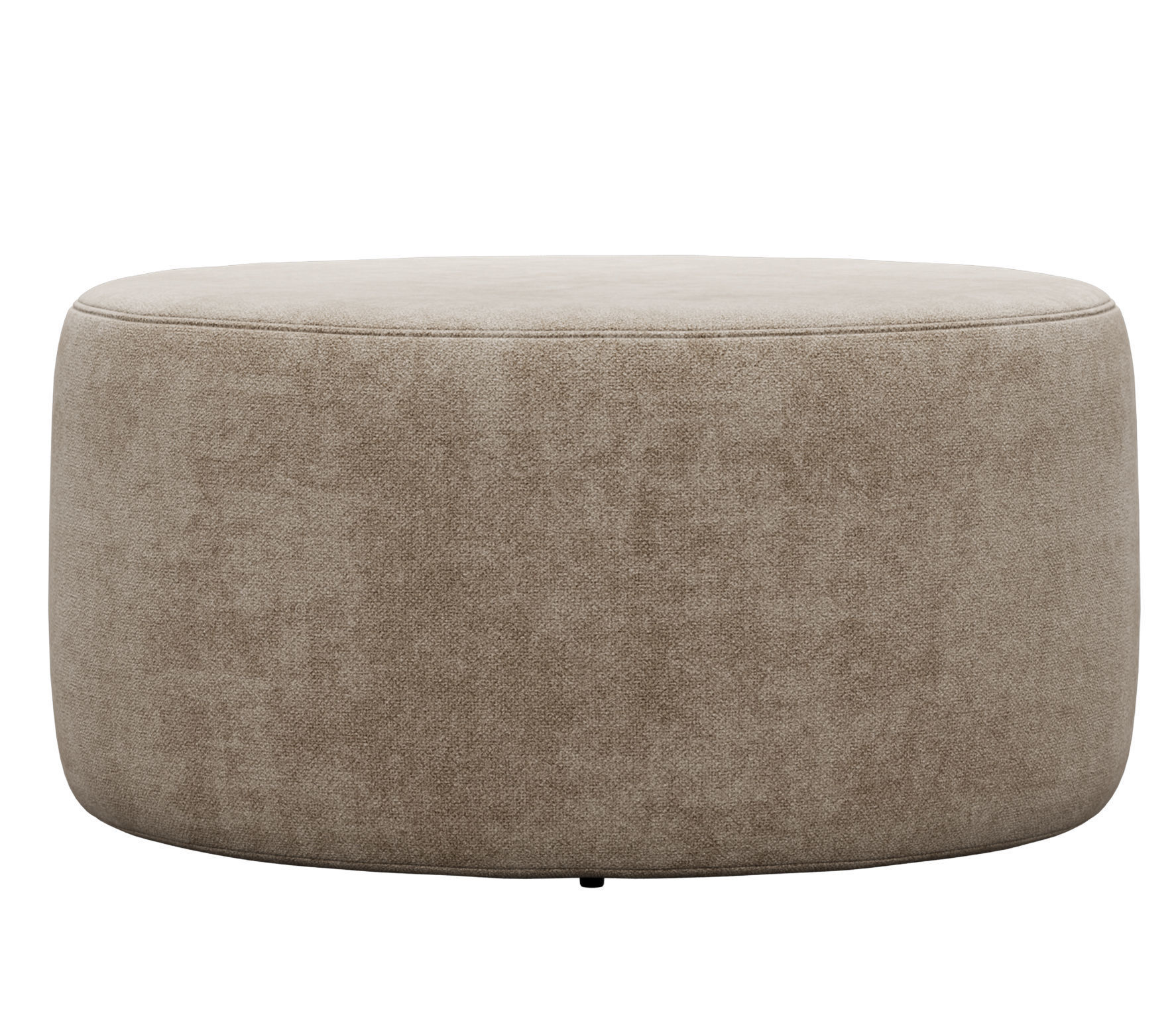 Spool 600mm Fabric Ottoman by Kardiel 3D model_14