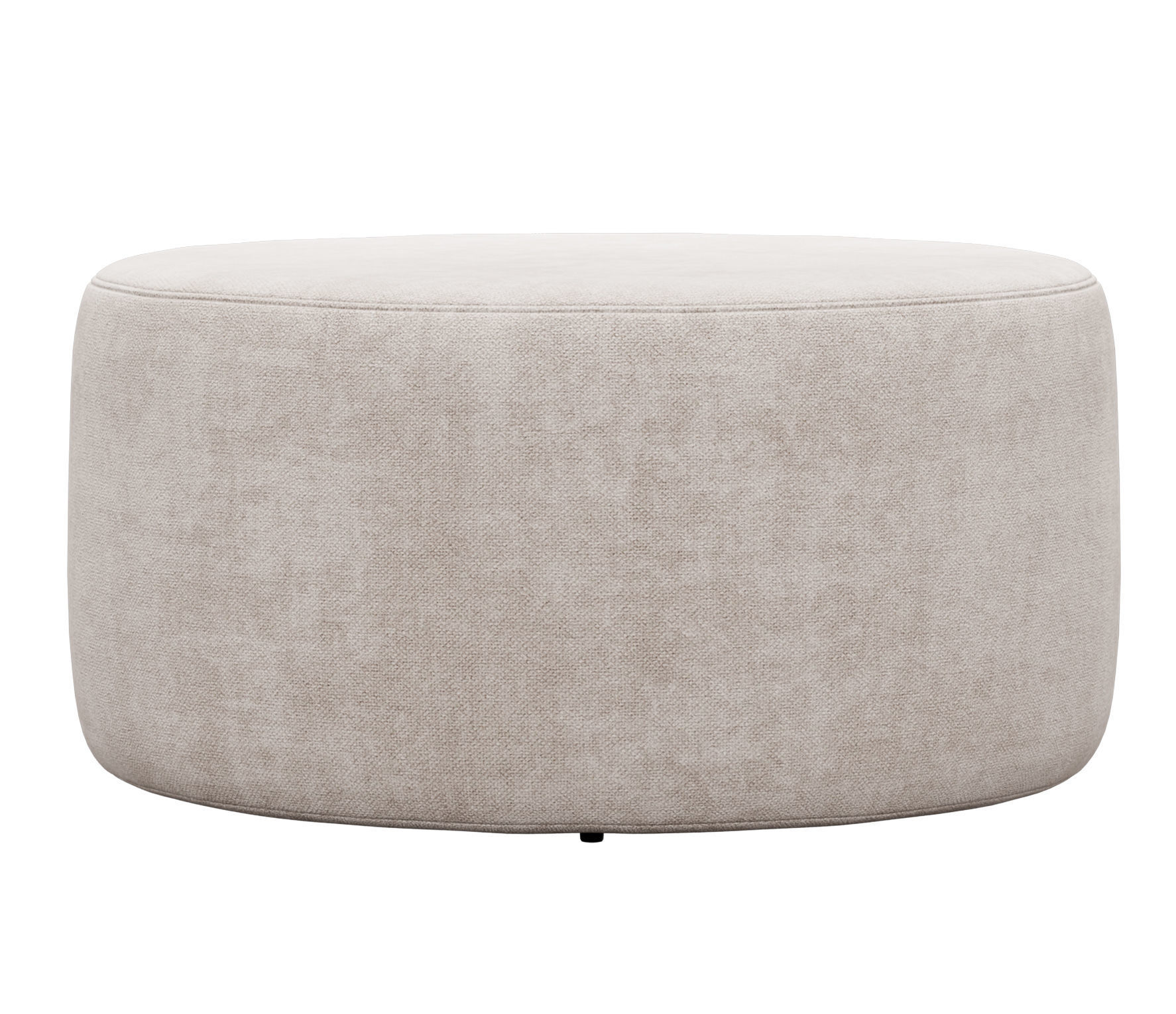 Spool 600mm Fabric Ottoman by Kardiel 3D model_9