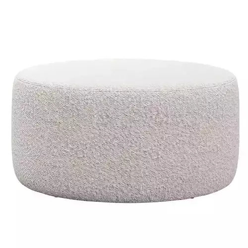 Spool 600mm Boucle Ottoman by Kardiel 3D model