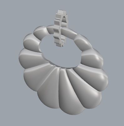 Combo Set Of Three Pendants Digital Cad Files with Stl format 3D print model_33