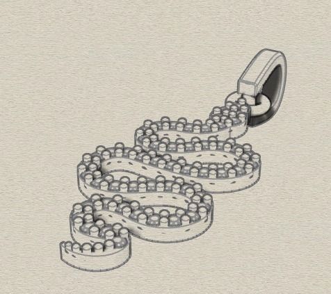 Combo Set Of Three Pendants Digital Cad Files with Stl format 3D print model_4